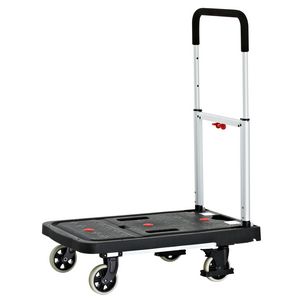 Flatform Truck 4 Wheeled Dolly with Brake